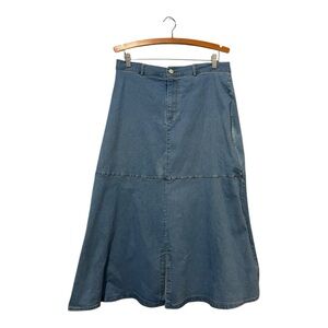 Cmoi Women's A Line Skirt Size XL Blue